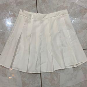 White Tennis Skirt
